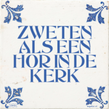 ZWETEN ALS EEN HOR IN DE KERK - 1 keer bekeken
