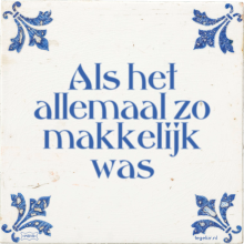 Als het allemaal zo makkelijk was - 1 keer bekeken