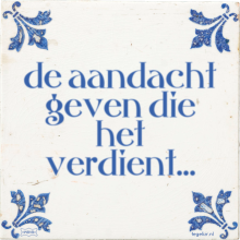 de aandacht geven die het verdient… - 3 keer bekeken