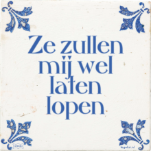 Ze zullen mij wel laten lopen - 1 keer bekeken