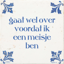 gaat wel over voordat ik een meisje ben - 1 keer bekeken