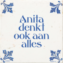 Anita denkt ook aan alles - 2 keer bekeken