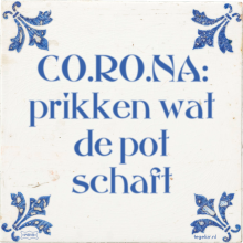 CO.RO.NA: prikken wat de pot schaft - 5 keer bekeken