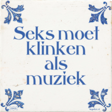 Seks moet klinken als muziek - 1 keer bekeken