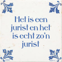 Het is een jurist en het is echt zo'n jurist - 4 keer bekeken