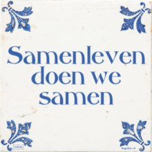 Samenleven doen we samen - 3 keer bekeken